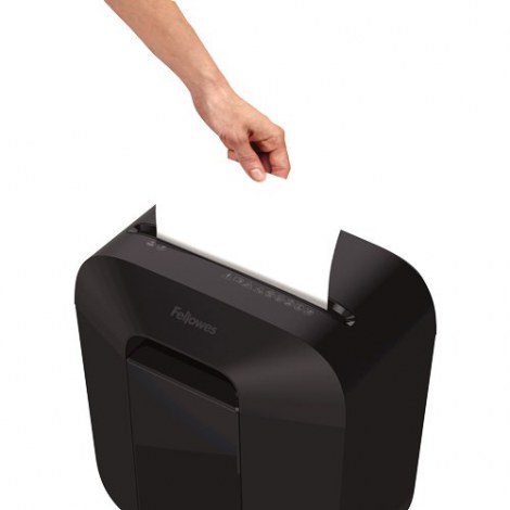 Fellowes Powershred | LX25 | Particle cut | Shredder | P-4 | Credit cards | Staples | Paper clips | Paper | 11.5 litres | Black - 4